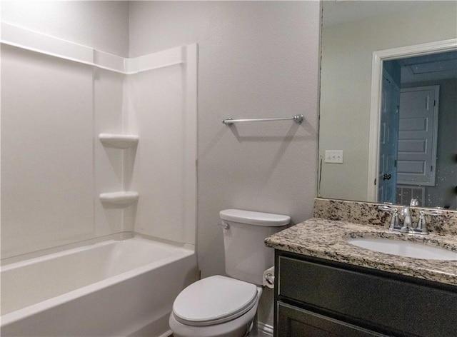 6771 Spaniel Dr Unit 3A, Spanish Fort, AL 36527 - bathroom featuring vanity and washtub / shower combination