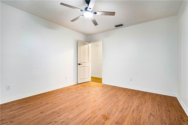 5108 Highcrest Dr, Mobile, AL 36693 - unfurnished room with light wood finished floors and ceiling fan