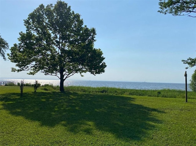 4221 Bay Front Rd, Mobile, AL 36605 - view of grassy yard featuring a water view