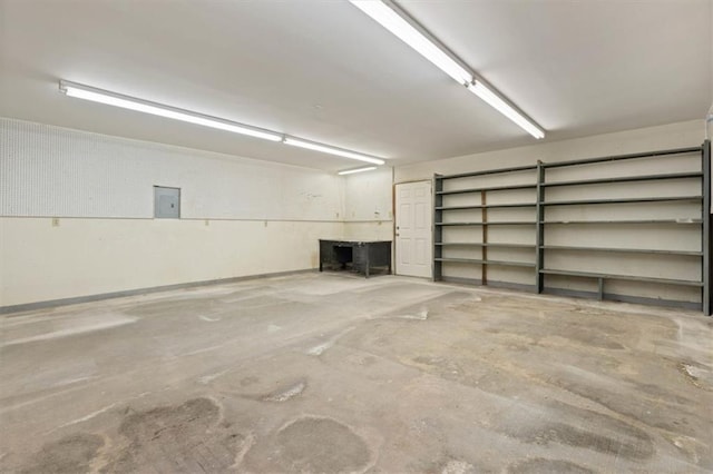 4221 Bay Front Rd, Mobile, AL 36605 - garage featuring electric panel