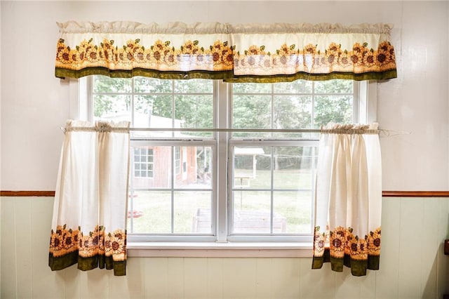 view of room details