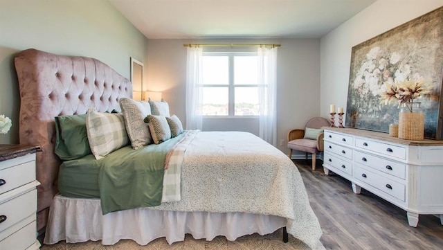 7327 Hawkins Mnr N, Mobile, AL 36695 - bedroom with wood finished floors