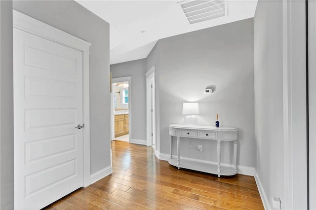 8662 Daintree Ct, Daphne, AL 36526 - corridor featuring hardwood / wood-style flooring and baseboards