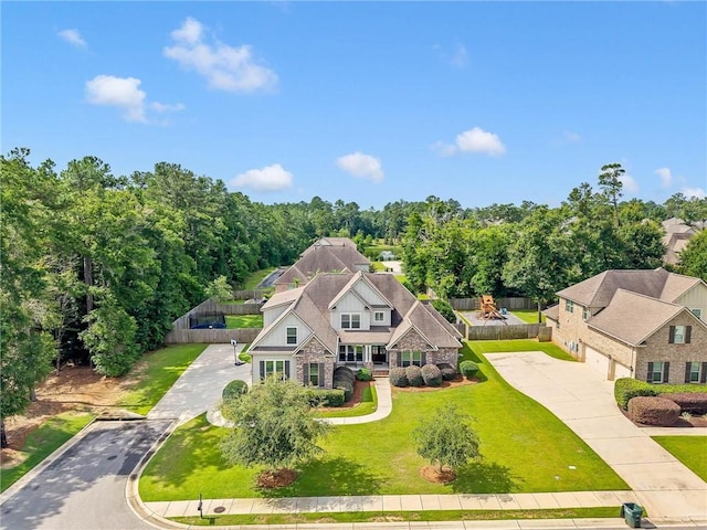 8662 Daintree Ct, Daphne, AL 36526 - aerial view of property and surrounding area