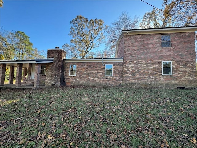 back of house featuring a patio