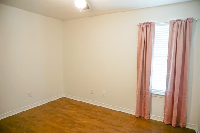 8470 Desert Oak Ct, Mobile, AL 36695 - spare room with wood finished floors and baseboards