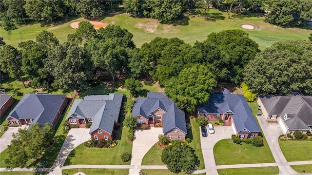 9791 Aspen Cir, Daphne, AL 36527 - aerial perspective of suburban area featuring a golf club