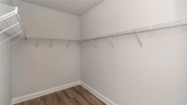 9836 Nadine Ln S, Mobile, AL 36695 - spacious closet with dark wood-style floors