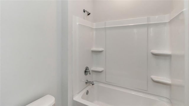 9836 Nadine Ln S, Mobile, AL 36695 - bathroom with toilet and tub / shower combination