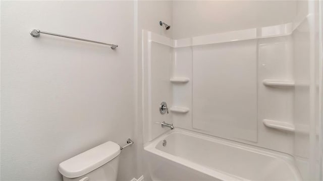 9836 Nadine Ln S, Mobile, AL 36695 - bathroom featuring toilet and bathing tub / shower combination