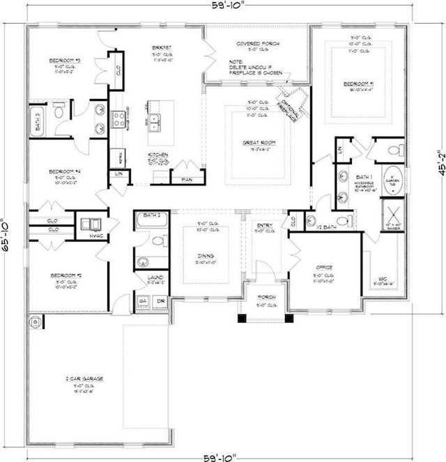 9836 Nadine Ln S, Mobile, AL 36695 - view of home floor plan