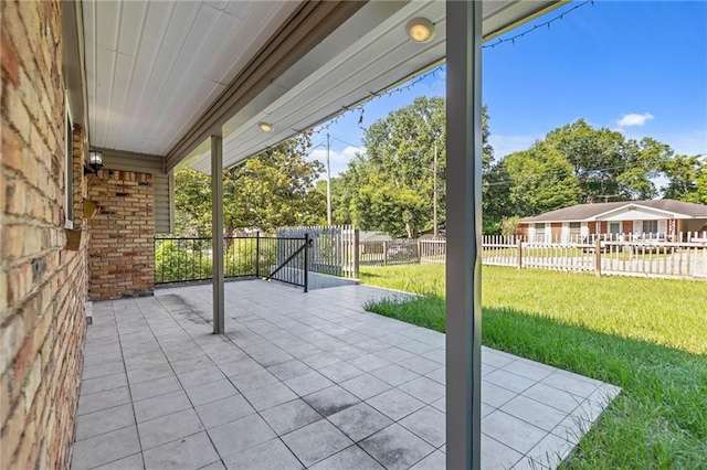 703 Townsend Cir, Chickasaw, AL 36611 - view of covered porch