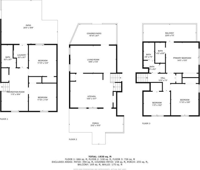 703 Townsend Cir, Chickasaw, AL 36611 - room layout