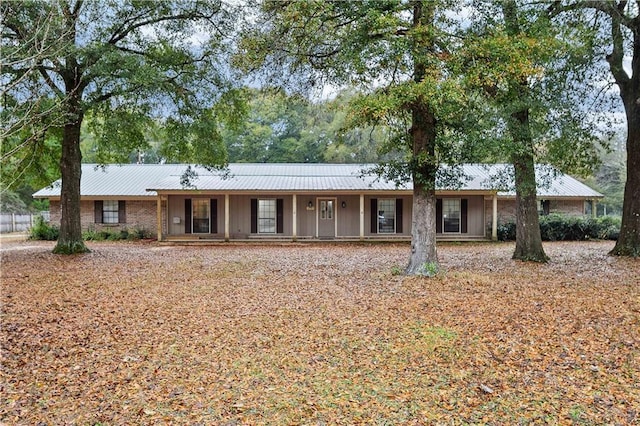 view of ranch-style house