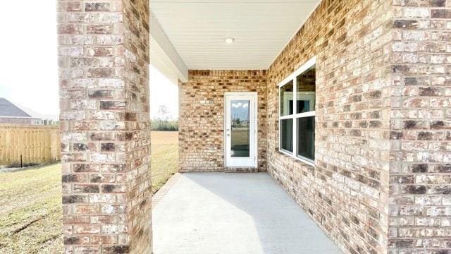 exterior space with a patio