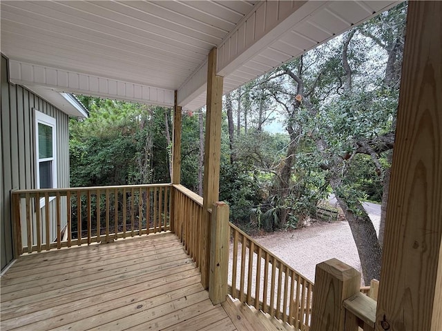 755 Cadillac Ave, Dauphin Island, AL 36528 - view of wooden terrace
