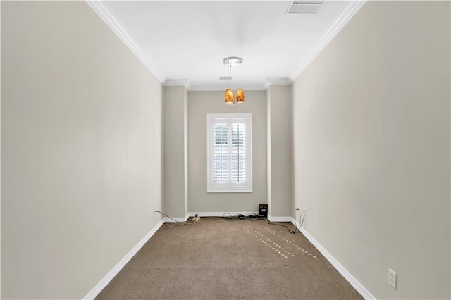 101 Fairhope Ct N Unit 16, Fairhope, AL 36532 - carpeted empty room featuring crown molding and baseboards