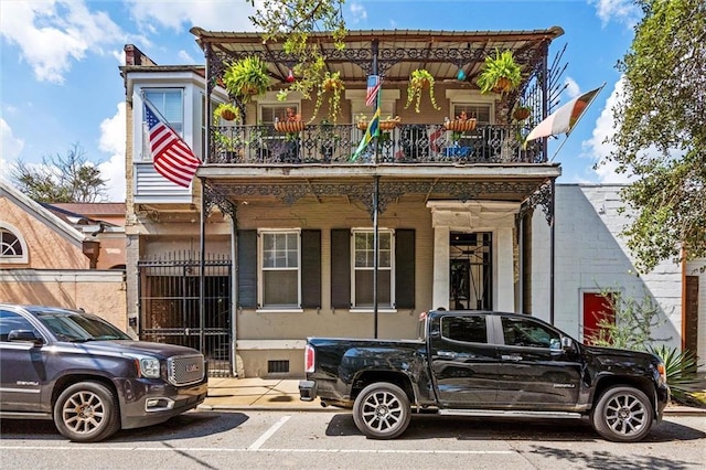 51 Jackson St N Unit A, Mobile, AL 36602 - view of front of home with a balcony