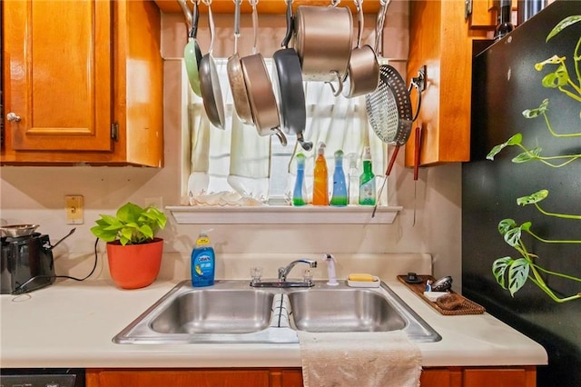 kitchen featuring sink