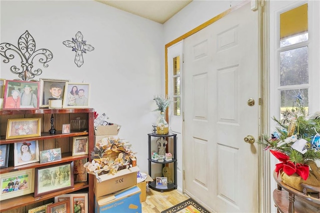 950 Red Fox Rd W, Mount Vernon, AL 36560 - entryway with wood finished floors