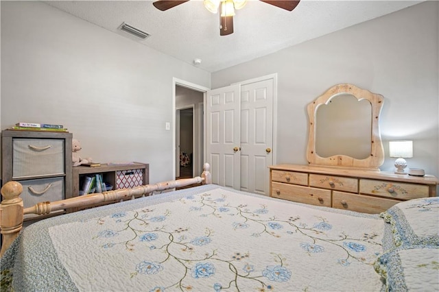 8653 Rosalene St E, Grand Bay, AL 36541 - carpeted bedroom with ceiling fan