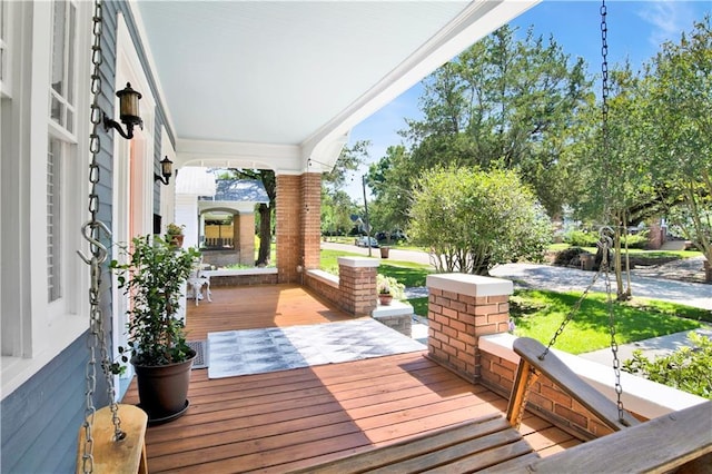 303 Monterey St S, Mobile, AL 36604 - view of wooden porch