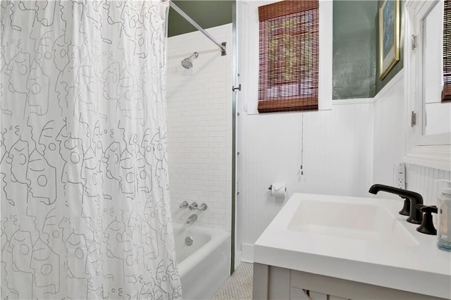 303 Monterey St S, Mobile, AL 36604 - bathroom with shower / tub combo and a sink