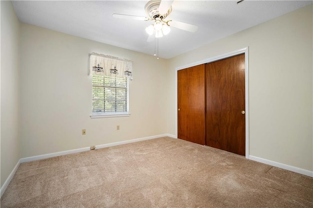 4205 Chesterfield Dr N, Mobile, AL 36618 - unfurnished bedroom featuring carpet floors, a closet, and baseboards