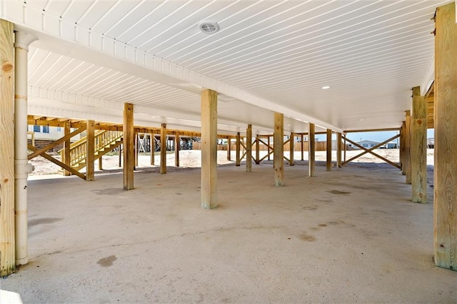 miscellaneous room featuring concrete floors