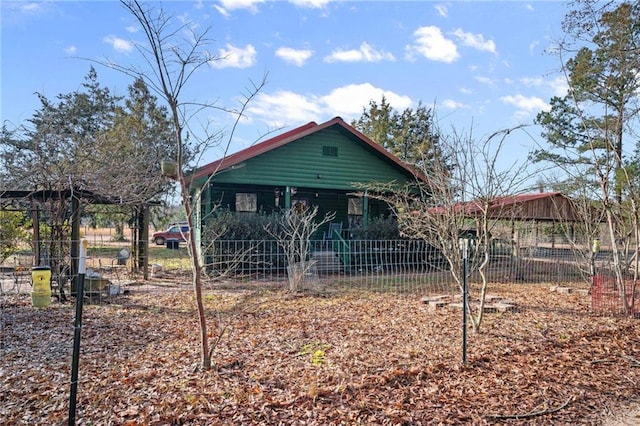 view of front of house