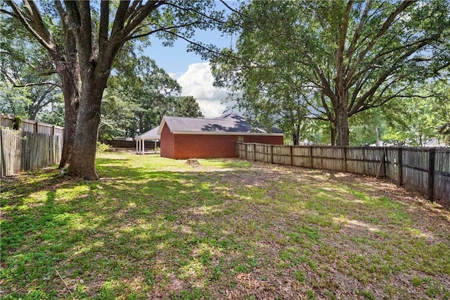 9996 Wedgefield Ct, Mobile, AL 36608 - view of fenced backyard