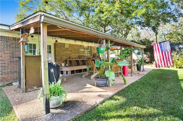 5023 Freeway Ln, Mobile, AL 36619 - view of jungle gym with a lawn
