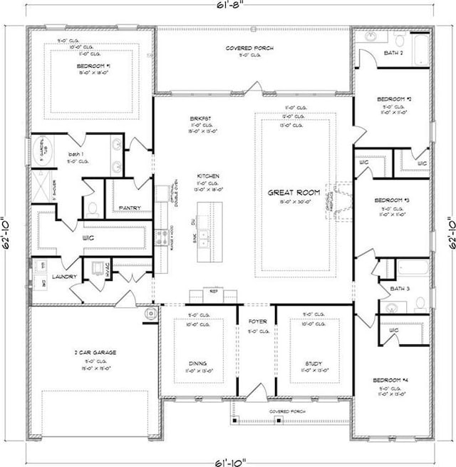 2260 Nadine Ln, Mobile, AL 36695 - property floor plan
