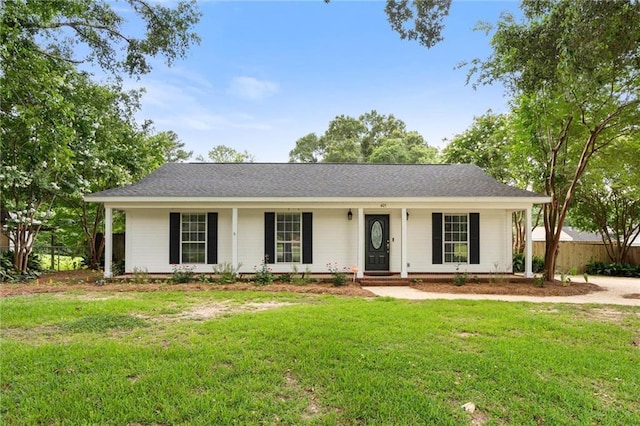 405 Baker Rd, Satsuma, AL 36572 - ranch-style home featuring covered porch
