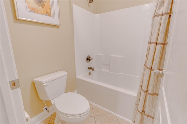 10808 Legacy Ln, Mobile, AL 36608 - full bathroom with shower / tub combo with curtain and tile patterned flooring