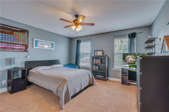 10808 Legacy Ln, Mobile, AL 36608 - bedroom with carpet flooring and ceiling fan