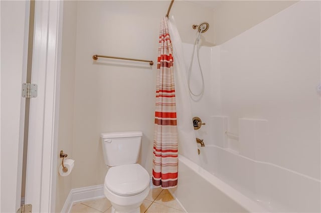 10808 Legacy Ln, Mobile, AL 36608 - full bathroom with tile patterned flooring and shower / tub combo with curtain