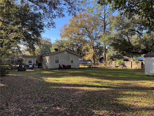 view of yard