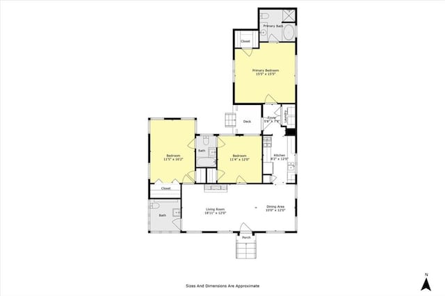 1910 Hunter Ave, Mobile, AL 36606 - room layout