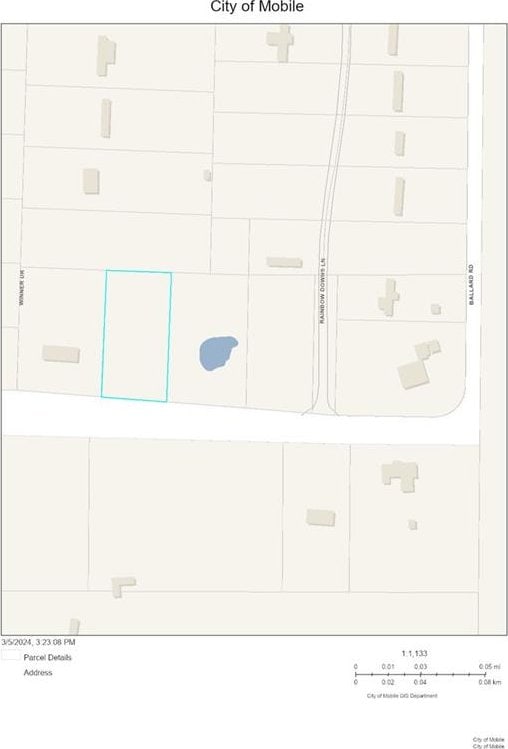 0 Ballard Rd, Grand Bay AL, 36541 land for sale