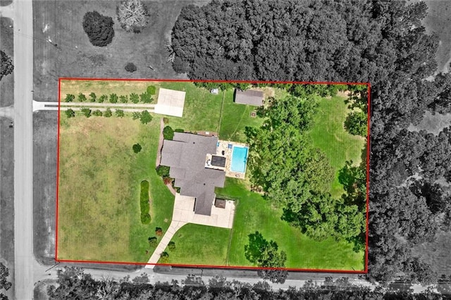 drone / aerial view