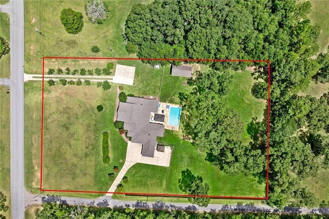 drone / aerial view