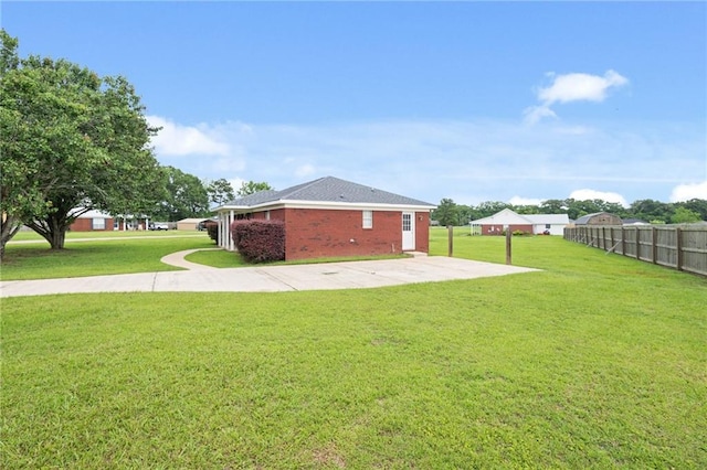 10966 Brighton Dr W, Chunchula, AL 36521 - view of yard