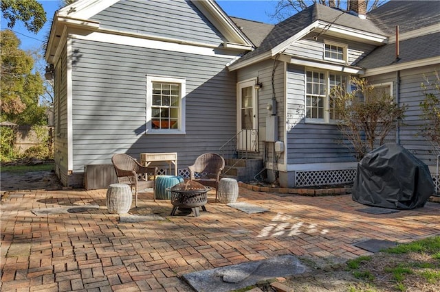 exterior space featuring a patio