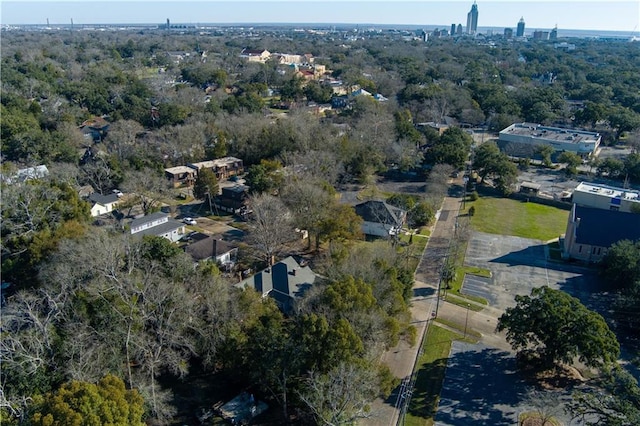 aerial view