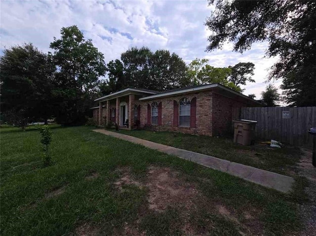 2460 Maple Dr, Mobile, AL 36695 - view of front facade with brick siding