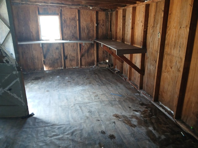 view of storage room