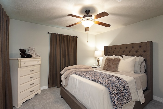3665 Canyon Ln, Beaumont, TX 77713 - bedroom featuring light colored carpet and ceiling fan