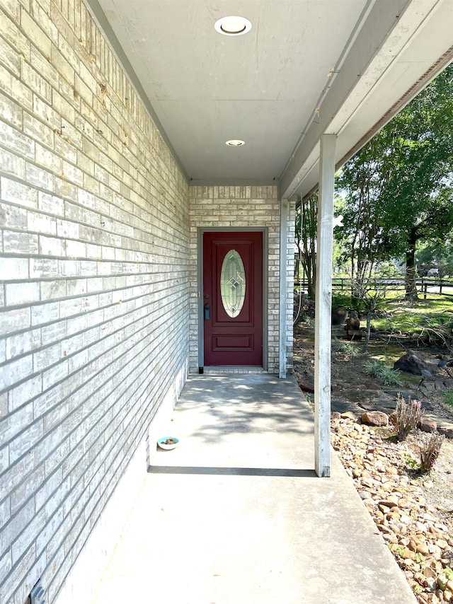 view of property entrance