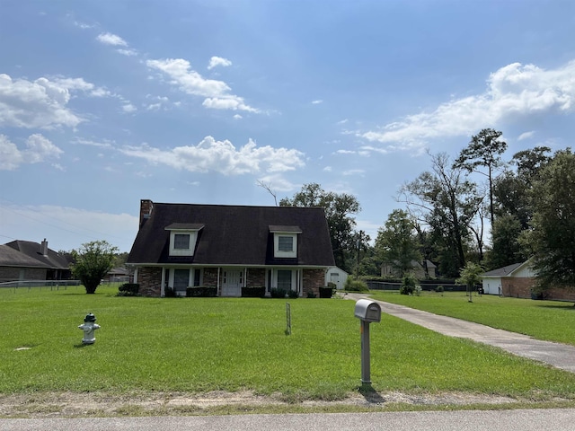 view of front of property with a porch